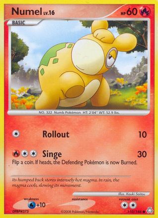 Image of Numel (110/146) [Diamond & Pearl: Legends Awakened]