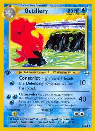 Image of Octillery (34/64) [Neo Revelation 1st Edition]