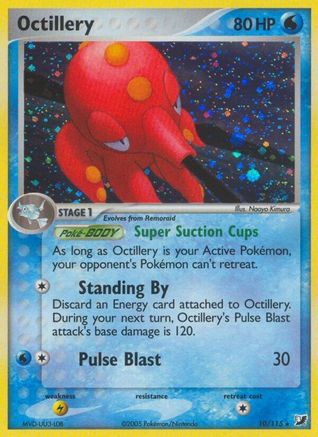 Image of Octillery (10/115) (Stamped) [EX: Unseen Forces]