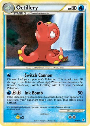 Image of Octillery (6/95) [HeartGold & SoulSilver: Unleashed]