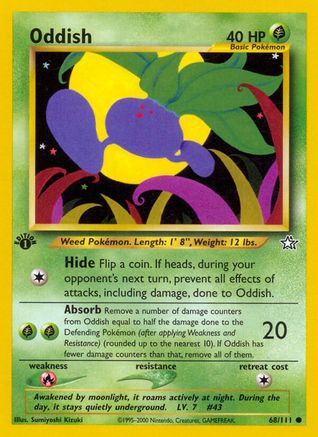 Image of Oddish (68/111) [Neo Genesis 1st Edition]