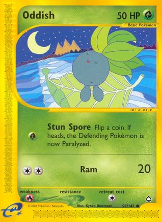 Image of Oddish (97/147) [Aquapolis]
