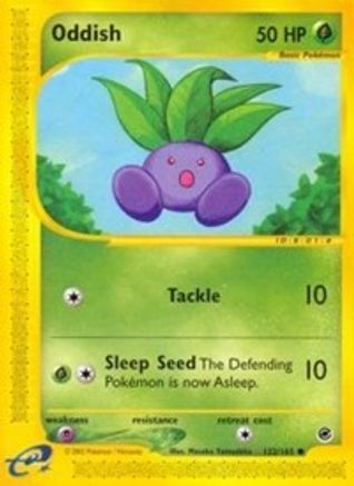 Image of Oddish (122/165) [Expedition: Base Set]