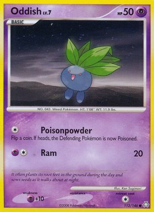 Image of Oddish (112/146) [Diamond & Pearl: Legends Awakened]