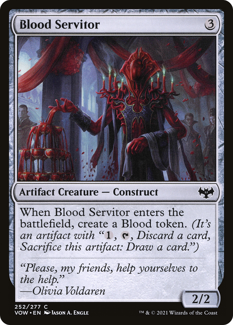 Image of Blood Servitor [Innistrad: Crimson Vow]