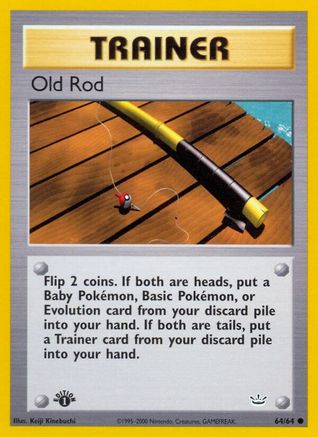 Image of Old Rod (64/64) [Neo Revelation 1st Edition]