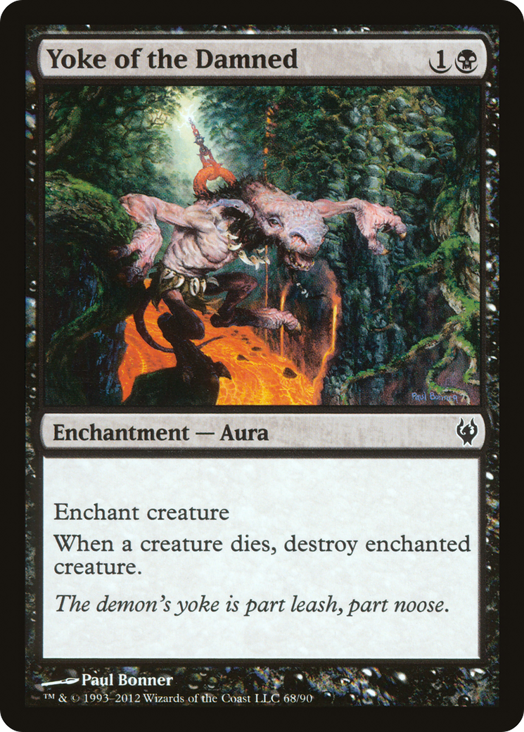 Image of Yoke of the Damned [Duel Decks: Izzet vs. Golgari]