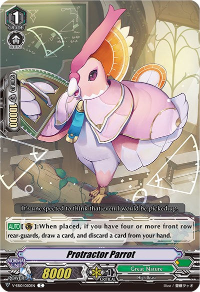 Image of Protractor Parrot (V-EB10/050EN) [The Mysterious Fortune]