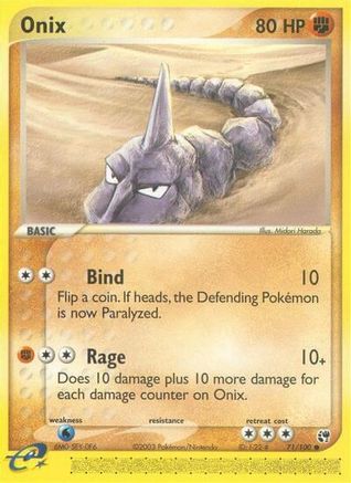 Image of Onix (71/100) [EX: Sandstorm]