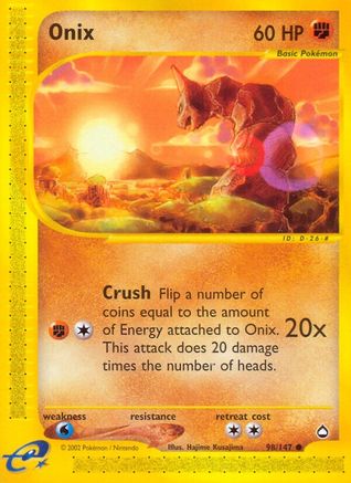 Image of Onix (98/147) [Aquapolis]