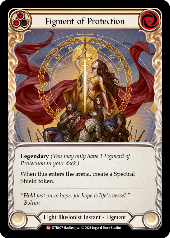 Image of Figment of Protection // Aegis, Archangel of Protection [DTD007] (Dusk Till Dawn)