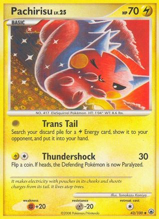 Image of Pachirisu (43/100) [Diamond & Pearl: Majestic Dawn]