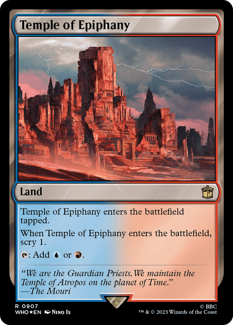 Image of Temple of Epiphany (Surge Foil) [Doctor Who]