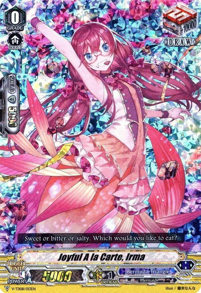 Image of Joyful a la Carte, Irma (Parallel Foil) (V-TD08/013EN) [Schokolade Melody]
