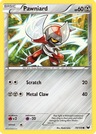 Image of Pawniard (78/108) [Black & White: Dark Explorers]