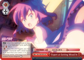 Image of Expert at Getting Mixed In (NGL/S58-E076 CR) [No Game No Life]