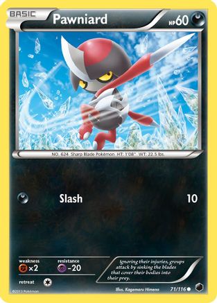 Image of Pawniard (71/116) [Black & White: Plasma Freeze]