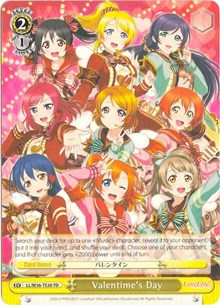 Image of Valentime's Day (LL/W36-TE20 TD) [Love Live! School idol festival]