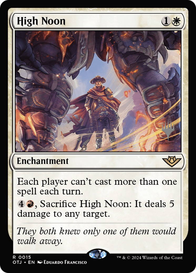 Image of High Noon (Promo Pack) [Outlaws of Thunder Junction Promos]