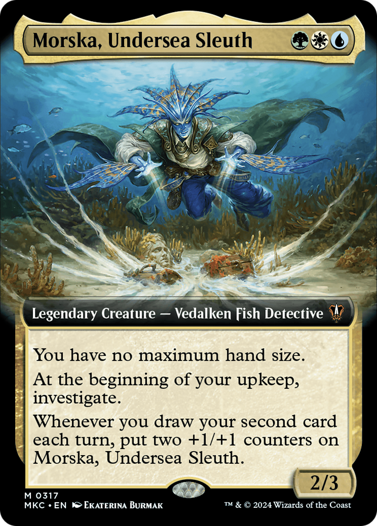 Image of Morska, Undersea Sleuth (Extended Art) [Murders at Karlov Manor Commander]