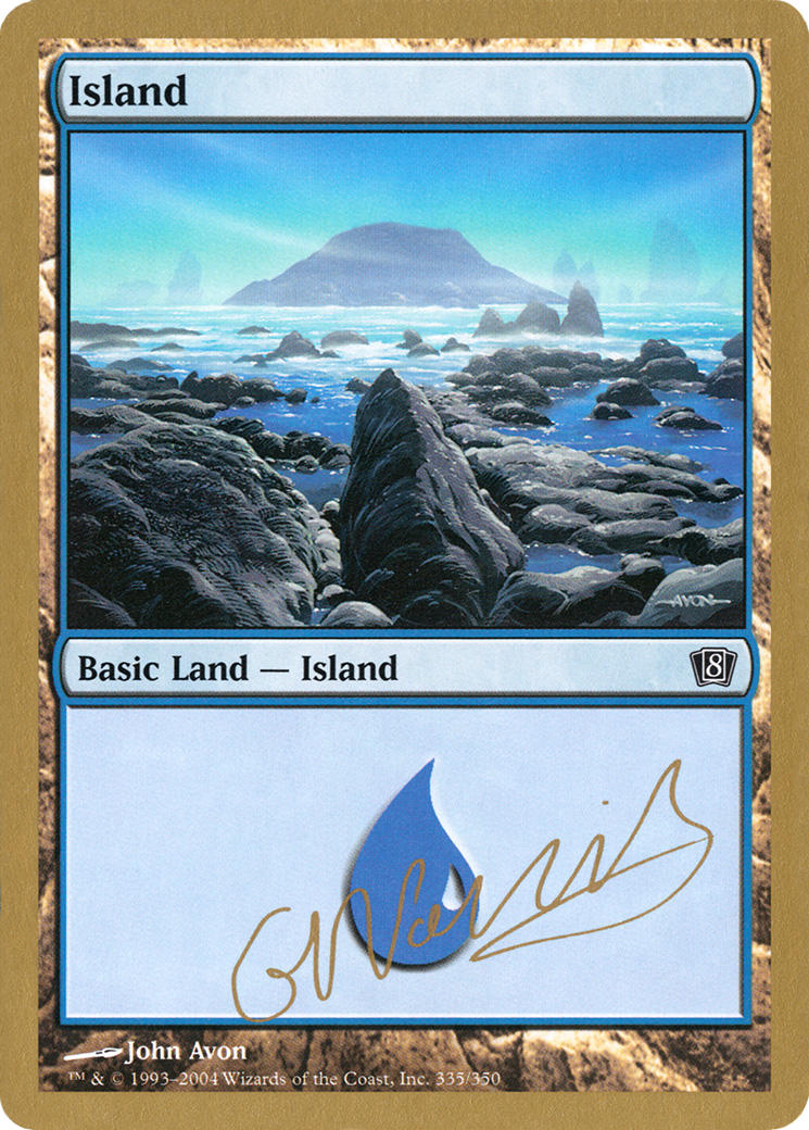 Image of Island (gn335) (Gabriel Nassif) [World Championship Decks 2004]