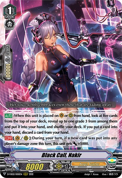 Image of Black Call, Nakir (D-VS02/005EN) [V Clan Collection Vol.2]
