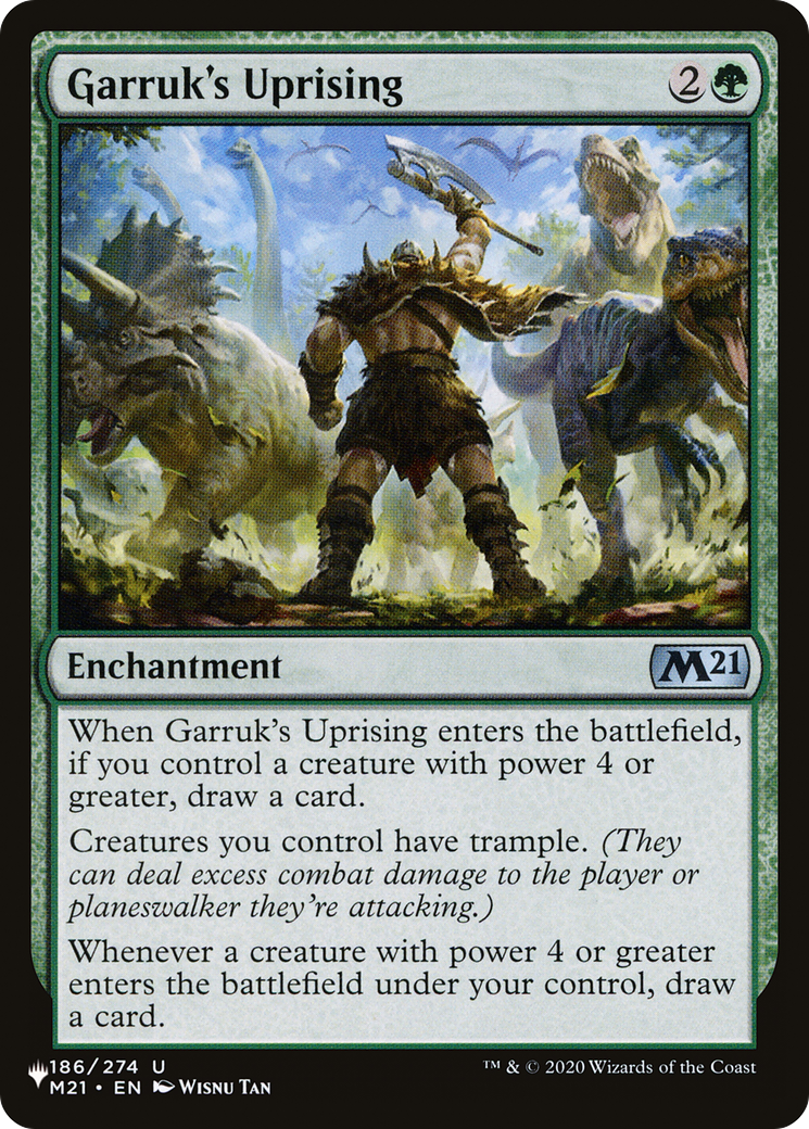 Image of Garruk's Uprising [The List]