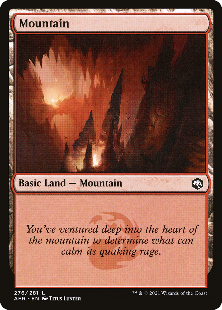 Image of Mountain (276) [Dungeons & Dragons: Adventures in the Forgotten Realms]