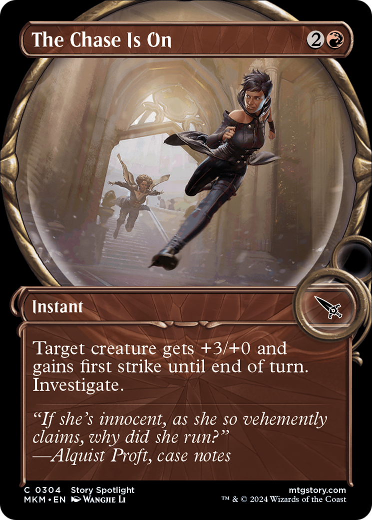 Image of The Chase Is On (Showcase) [Murders at Karlov Manor]