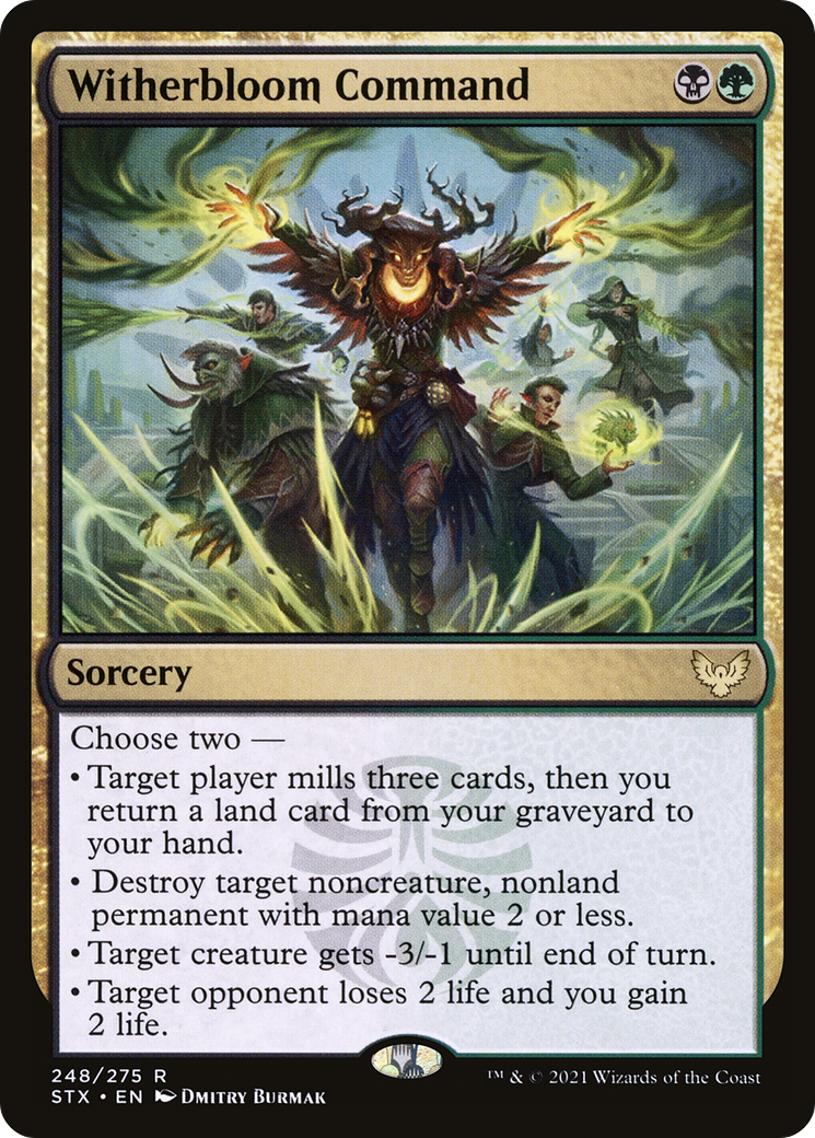 Image of Witherbloom Command [Strixhaven: School of Mages]