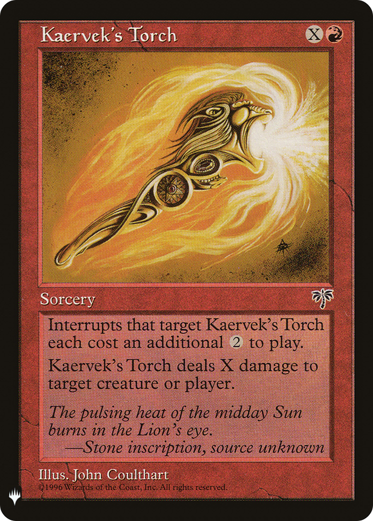 Image of Kaervek's Torch [Mystery Booster]