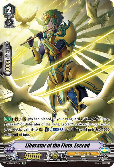 Image of Liberator of the Flute, Escrad (V-EB10/SP01EN) [The Mysterious Fortune]