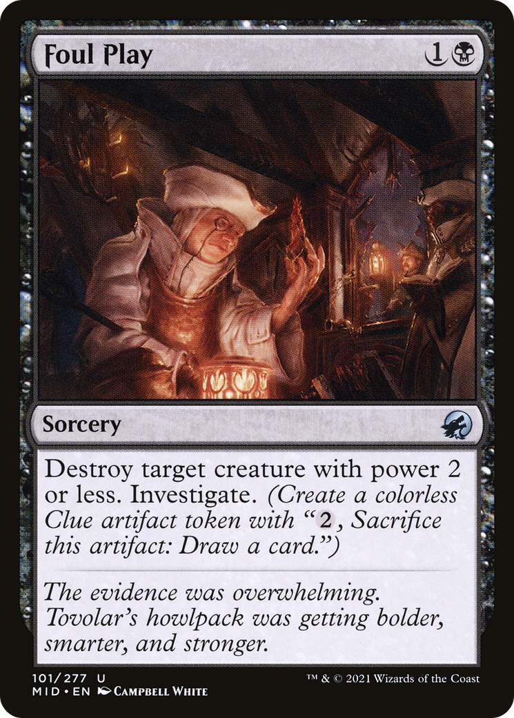 Image of Foul Play [Innistrad: Midnight Hunt]