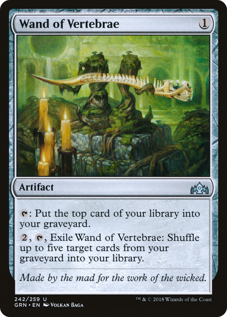 Image of Wand of Vertebrae [Guilds of Ravnica]