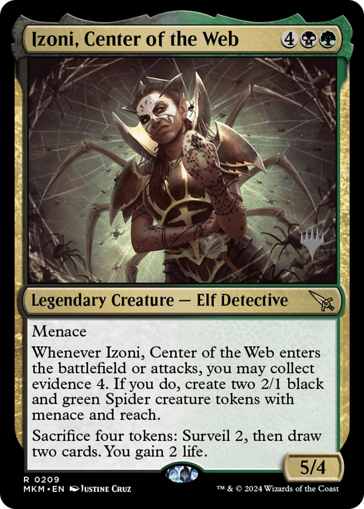 Image of Izoni, Center of the Web (Promo Pack) [Murders at Karlov Manor Promos]