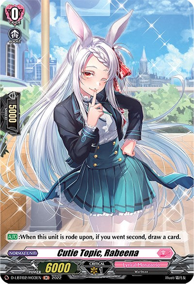 Image of Cutie Topic, Rabeena (D-LBT02/H03EN) [Lyrical Monasterio: It's a New School Term!]