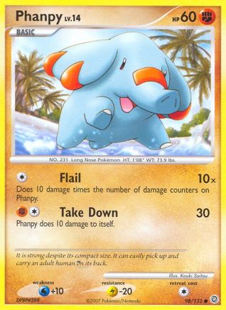 Image of Phanpy (98/132) [Diamond & Pearl: Secret Wonders]