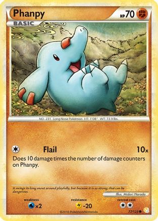 Image of Phanpy (77/123) [HeartGold & SoulSilver: Base Set]