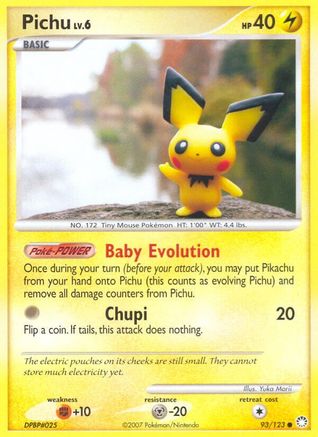 Image of Pichu (93/123) [Diamond & Pearl: Mysterious Treasures]