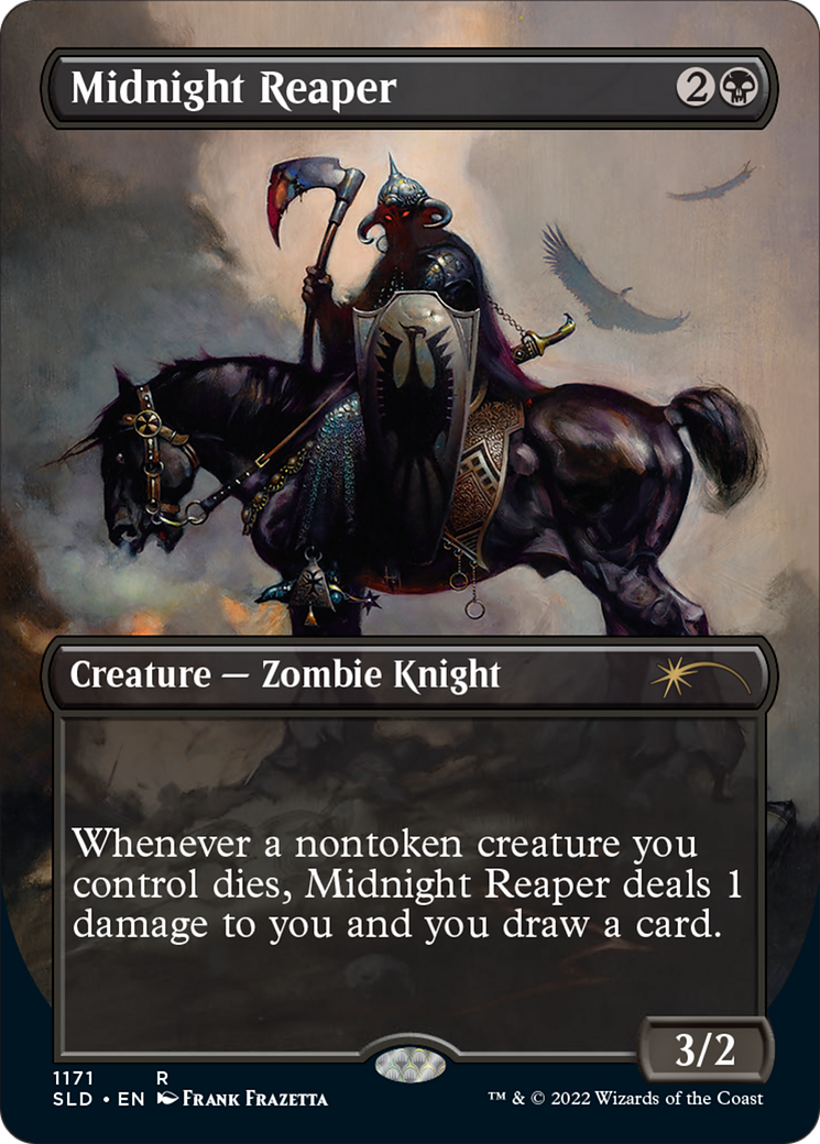Image of Midnight Reaper (Borderless) [Secret Lair Drop Series]