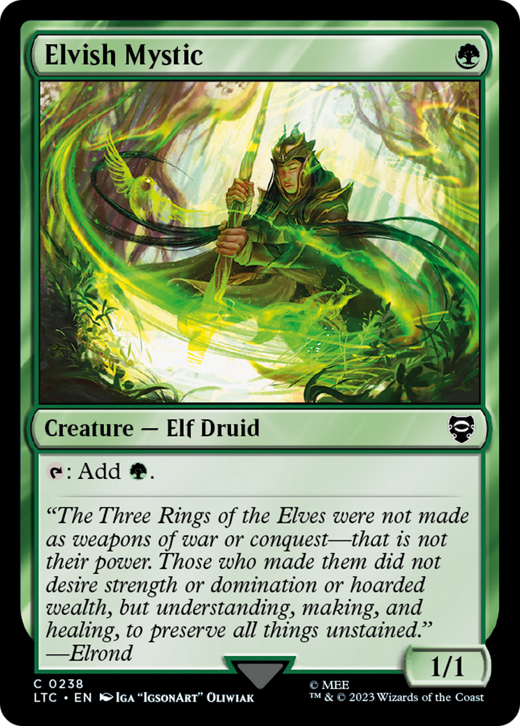Image of Elvish Mystic [The Lord of the Rings: Tales of Middle-Earth Commander]
