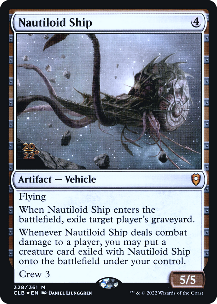 Image of Nautiloid Ship [Commander Legends: Battle for Baldur's Gate Prerelease Promos]
