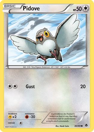 Image of Pidove (80/98) [Black & White: Emerging Powers]