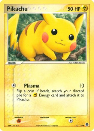 Image of Pikachu (74/112) [EX: FireRed & LeafGreen]