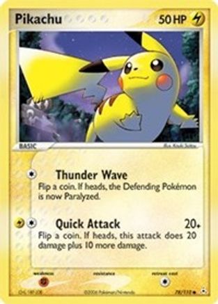 Image of Pikachu (78/110) (Stamped) [EX: Holon Phantoms]