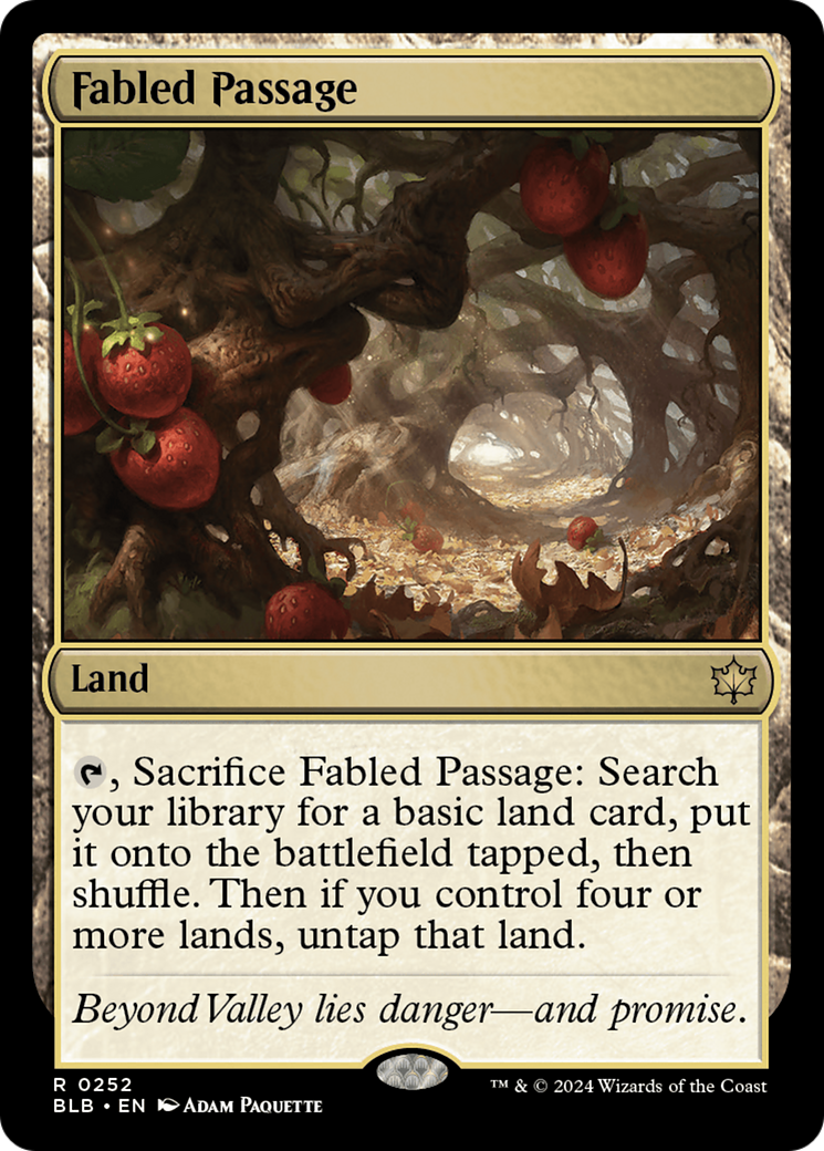 Image of Fabled Passage [Bloomburrow]