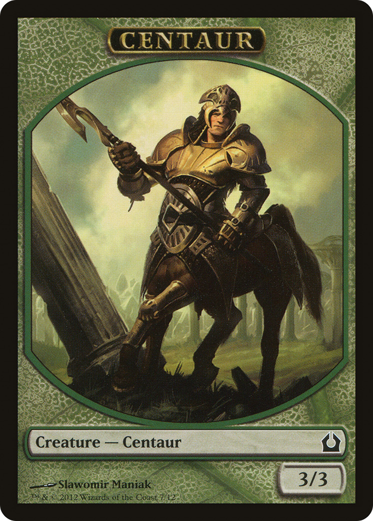 Image of Centaur Token [Return to Ravnica Tokens]
