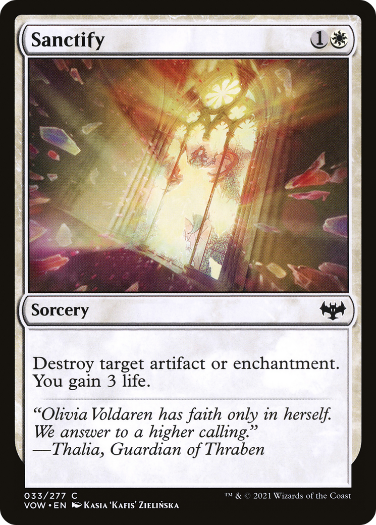 Image of Sanctify [Innistrad: Crimson Vow]