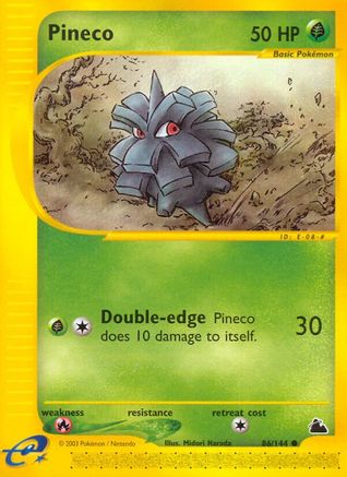 Image of Pineco (86/144) [Skyridge]