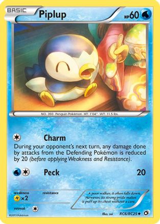 Image of Piplup (RC6/RC25) [Black & White: Legendary Treasures]
